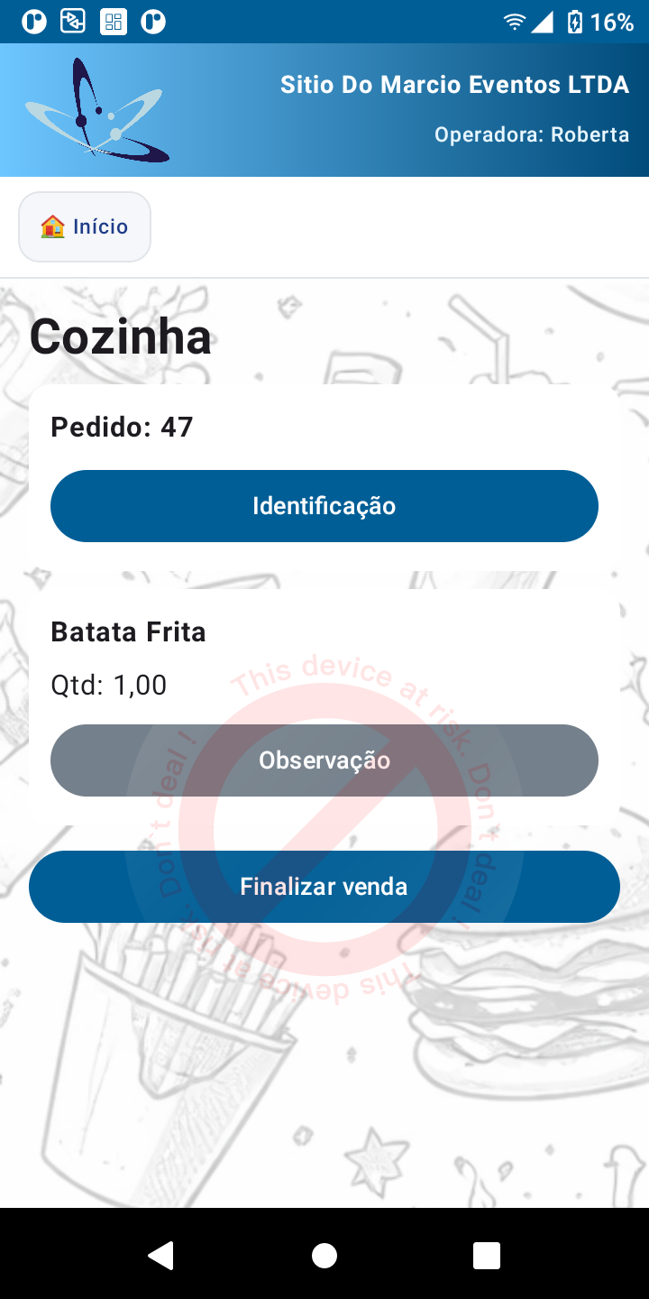 Módulos na Maquininha de Pagamento