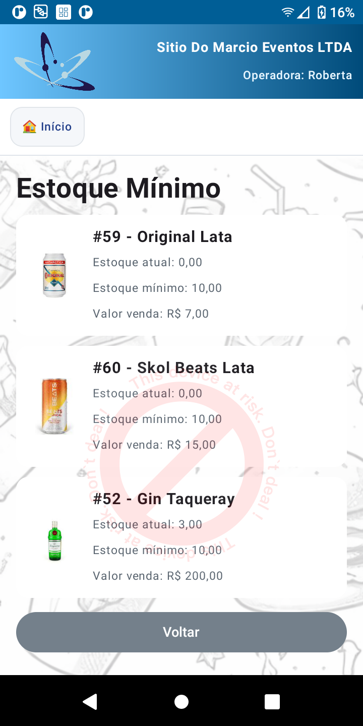 Módulos na Maquininha de Pagamento