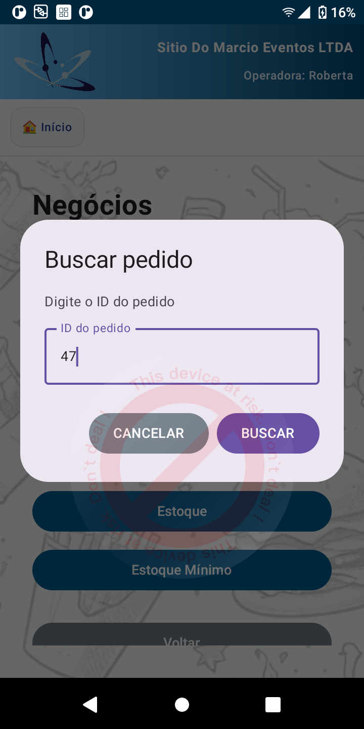 Módulos na Maquininha de Pagamento